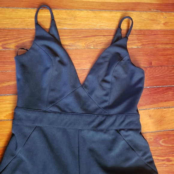 The Vintage Shop Pants - Black Jumpsuit/Romper